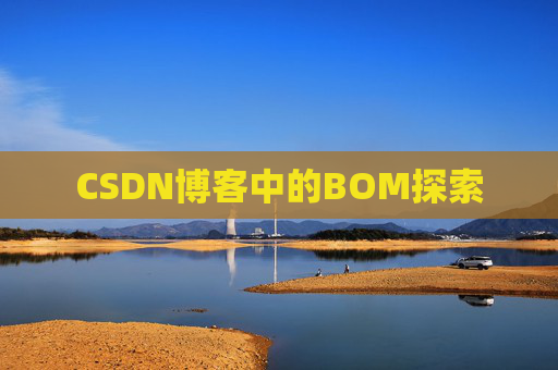 CSDN博客中的BOM探索